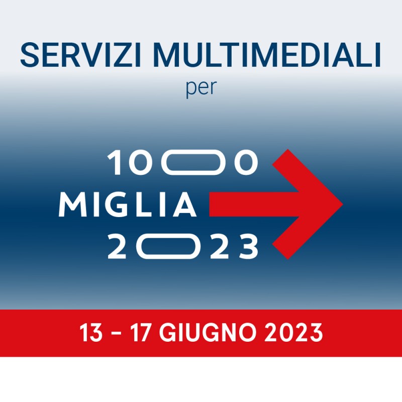 1000 Miglia 2023: servizi multimediali